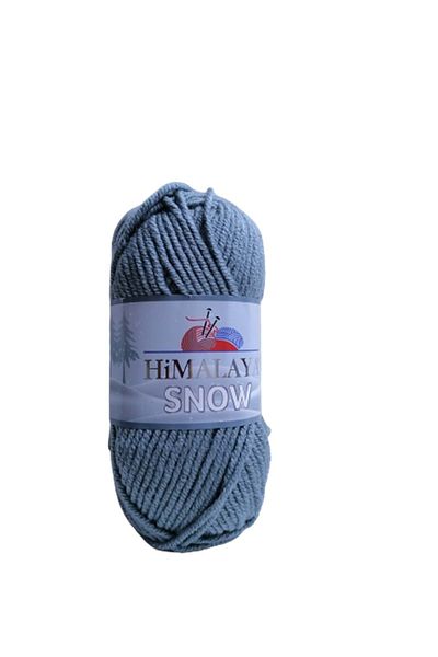 Himalaya Snow Υφαντική Κλωστή - Υφαντή Χειμωνιάτικη Ζακέτα Μαγιού - - Ατσάλινο Μπλε - 75529