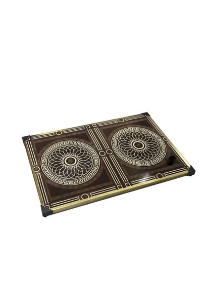 mangalsepetim Desenli Sac Soba Tablası 60x90cm