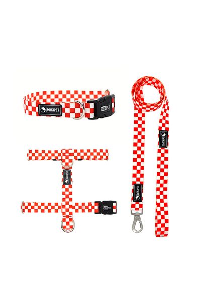 Wikipet Candy Cane Dog Collar Set Xsmall
