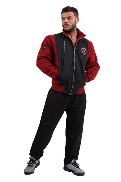 Big Sam Claret Red Winter Sports Coat 3596