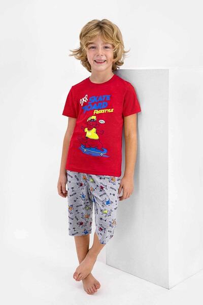 ROLY POLY بدلة كابري للأولاد 2344-2 أحمر