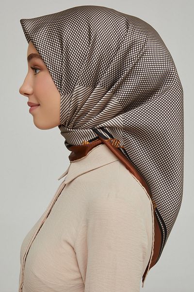 Armine Eșarfă de mătase ARMINE 8616D - Twill Nostalgia