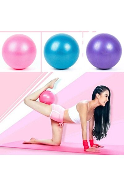 AYLA STAND 20 Cm Yoga Topu Egzersiz Jimnastik Fitness Pilates Topu Denge Egzersiz Fitness Yoga Pilates Istikrar