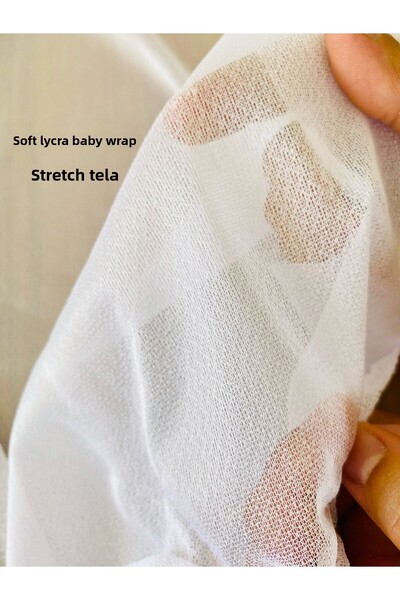 seyranat 1 metru de culoare albă, cu aderență, lățime material elastic strech...