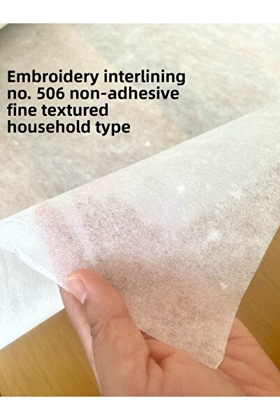 seyranat Συρμάτινο πλέγμα κεντήματος 2 μέτρων με λεπτή υφή, μη αυτοκόλλητο, μ...