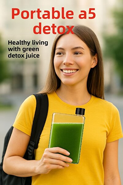 Open Home Concept Flexibottle A5 – Cold Coffee, Water, Juice, Smoothie Carrying Notebook Flask - Transparent-Purple-Anthracite