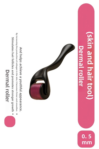 L'enjee ديرما رولر سوريليس إبرة لتجديد بشرة الوجه والجسم - طرف تيتانيوم - 540...