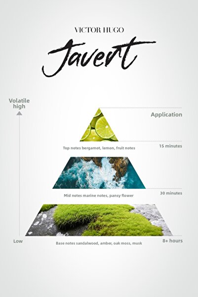 Victor Hugo Javert Edp Men's Perfume 100ml | Citrus, Marin | Bergamot, Ivy Blossom, Sandalwood, Amber, Musk