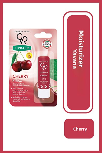 Golden Rose واقي الشفاه بمعامل حماية SPF 15 4,6 جم - كرزي