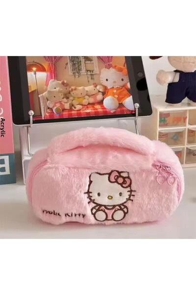 Meyra Accessories Sanrio Kuromi μωβ θήκη για στυλό τσάντα πορτοφόλι τσάντα μα...