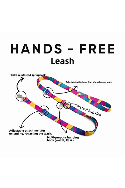 PATİMİO Colors Hands-Free Walking Strap Leash