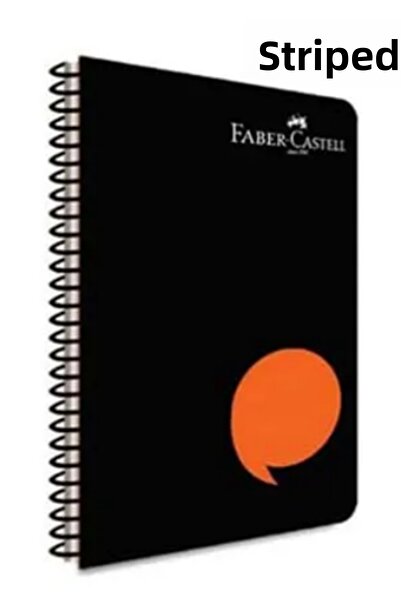 Faber Castell A4 Size 100 Sheets Lined Pp Cover Ring Binder Notebook