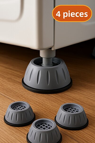 TOYFEST Anti-Vibration Riser Feet for Laundry Dryer, Dishwasher and Refrigerator, Set of 4