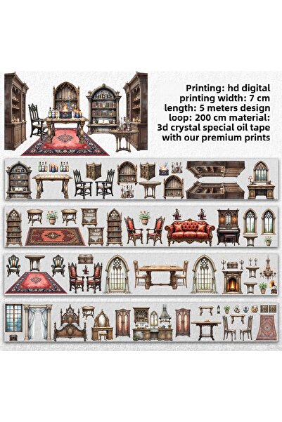 Onwize شريط لاصق زيت خاص ثلاثي الأبعاد من سكراببوك أنددر ذا راج - شريط لاصق ل...