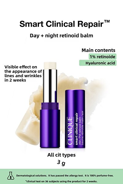 Clinique Anti-Line and Anti-Wrinkle Day+Night 1% Retinoid Balm 3 g Smart Clin...