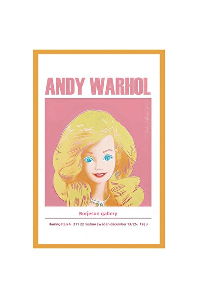 Hi Kami Andy Warhol – Barbie Themed Pop Art Decorative Gift Note Card & Postcard |   10X15Cm