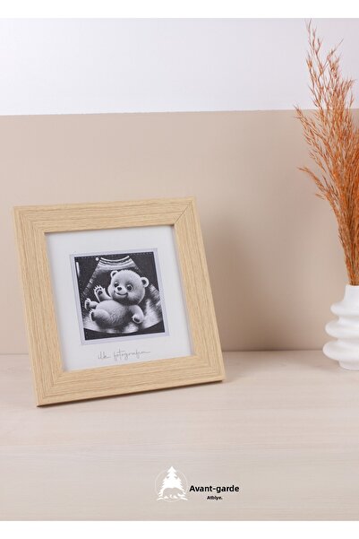 AVANGART ATÖLYE My First Photo Ultrasound Frame - Light Oak -
