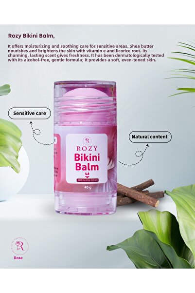 ROZY منطقة البكيني | مفتح لون البشرة | مرطب | معطر بشكل دائم | العناية بالمناطق الحساسة