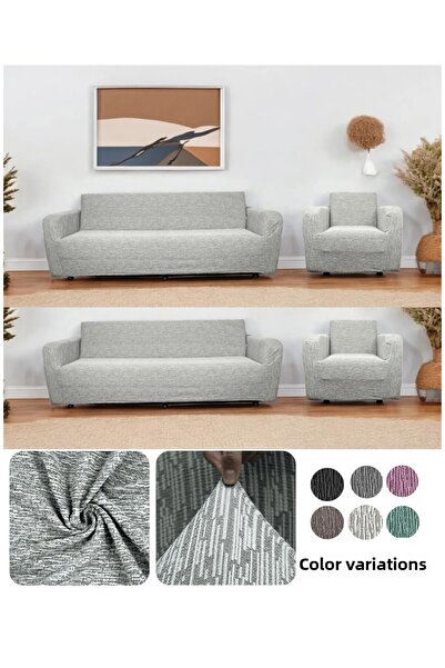 probak جاكار 3 3 1 1 - طقم غطاء أريكة ومقعد مرن