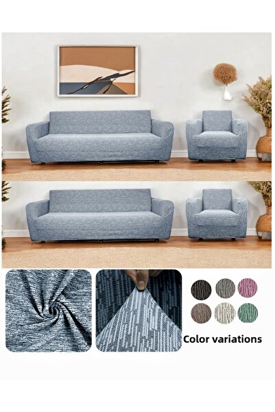 probak Husă de canapea elastică Jacquard 3 3 1 1 |   Husa de scaun elastica |   Set huse pentru scaun