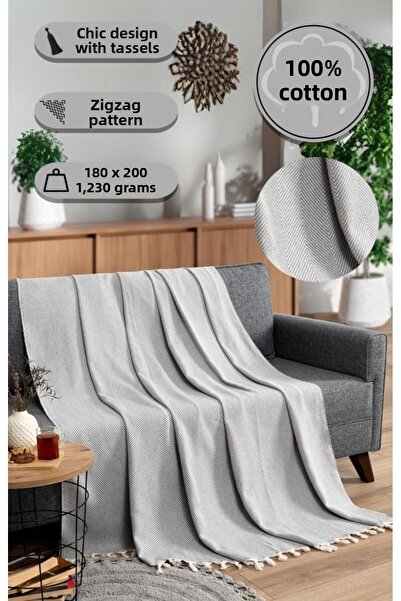 MODALİN Blanket Cotton Miren 180X200 cm