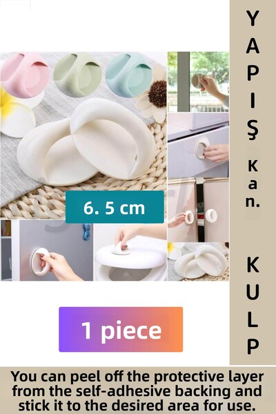 Wintoup Premium Window Cabinet Drawer Tile Wood Multipurpose Self Adhesive Practical Handle Grip