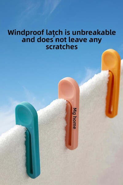 MG HOME Set de rufe 72 bucăți, rezistent la vânt, indestructibil, fără urme