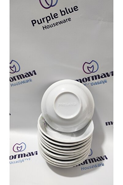 Porland 13 cm Porcelain Bouquet - 12-Piece Bowl (12 Pcs)