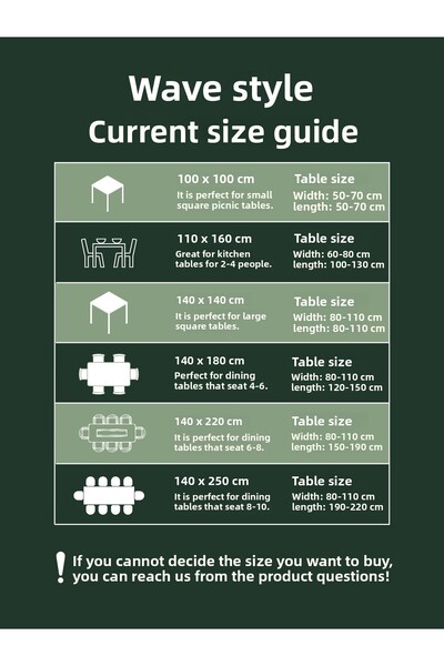 Wellstil Premium Linen Khaki Tablecloth