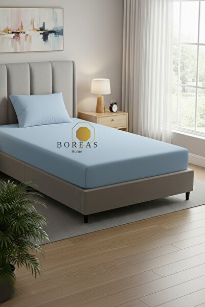 Boreas Home Set de cearșaf și fețe de pernă confortabile Ranforce (100X200)