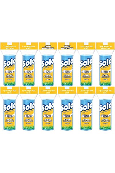 Solo Hygienic Cleaning Cloth (Inner Piece 20 Li) (Odorless and Quick Drying) (Set of 12)