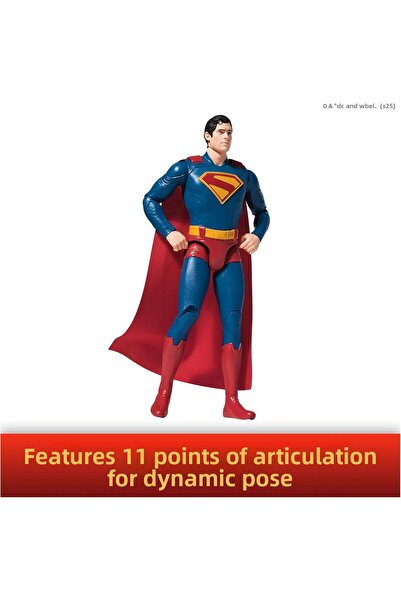 Superman Dc Comics Joints Movable Super Hero Action Character Figure 30 cm - New Series
