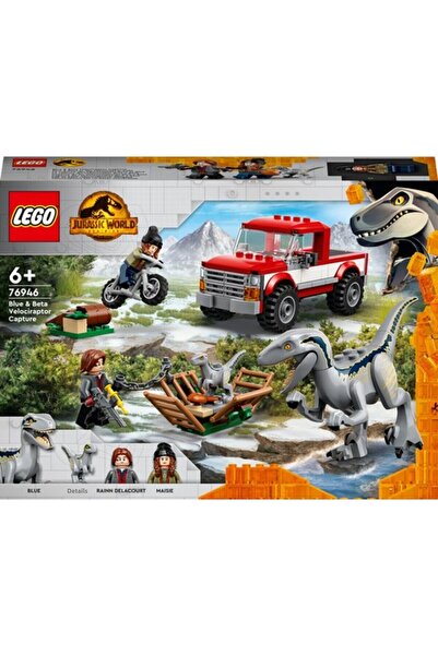 LEGO Jurassic World 76946 Blue and Beta Velociraptor Capture