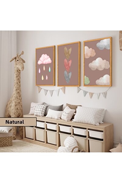 Harikabirev Camera copiilor Living Room-Minimalist Modern Boem ROZ | CADRU DI...