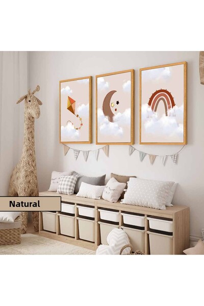 Harikabirev Camera copiilor Salon-Minimalist Modern Bohem SOFT BULUTLU | 3L M...