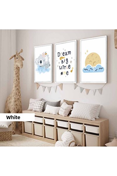 Harika bir ev Camera copiilor Living Room-Minimalist Modern Boho CLOUDY | 3 L...