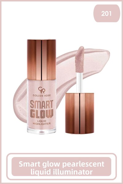 Golden Rose Smart Glow Liquid Highlighter No: 201 - Liquid Illuminator - 8691190537593