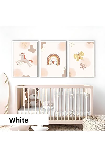 Harikabirev Cameră pentru copii Living Room-Minimalist Modern Bohemian SOFT K...