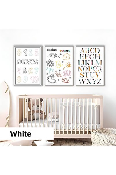 Harika bir ev Camera copiilor Living-Raum Minimalist Modern Boemia NUMĂR-LITE...