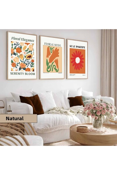 Harikabirev Camera copiilor - Salon minimalist modern boem FLORAL MATISSERIE ...