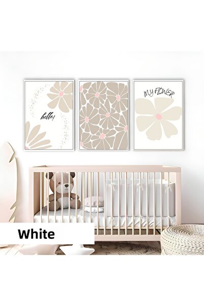 Harika bir ev Παιδικό δωμάτιο Σαλόνι-Μινιμαλιστικό Μοντέρνο Μποέμικο ΦΛΟΡΑΛ Ρ...