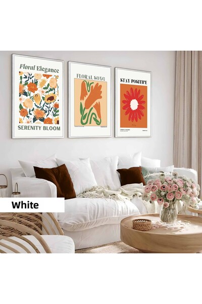 Harikabirev Camera copiilor - Salon minimalist modern boem FLORAL MATISSERIE ...