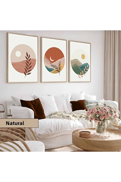 Harikabirev Camera copiilor Livingston - Minimalist Modern Boho ROTUND CU PLA...