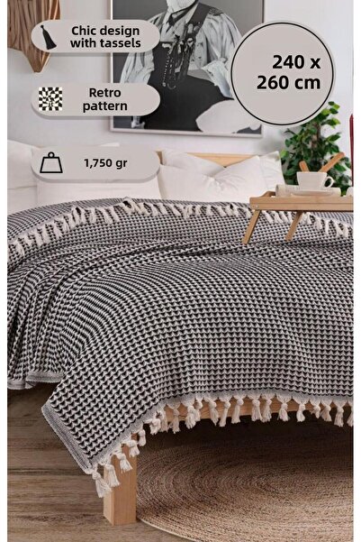 MODALİN Blanket Cotton Pyramid 180X200 cm