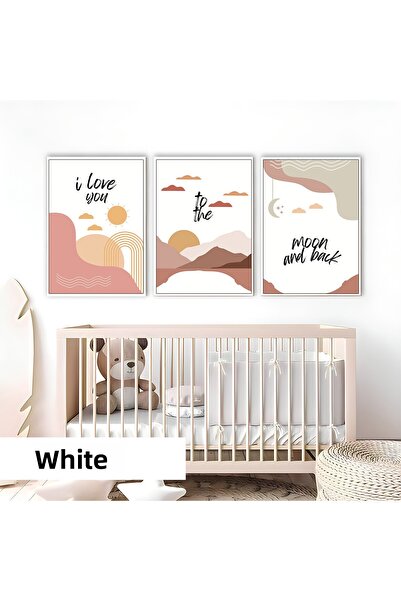 Harika bir ev Παιδικό δωμάτιο Σαλόνι-Μινιμαλιστικό Μοντέρνο Μποέμ ΡΟΖ ΑΓΑΠΗ |...