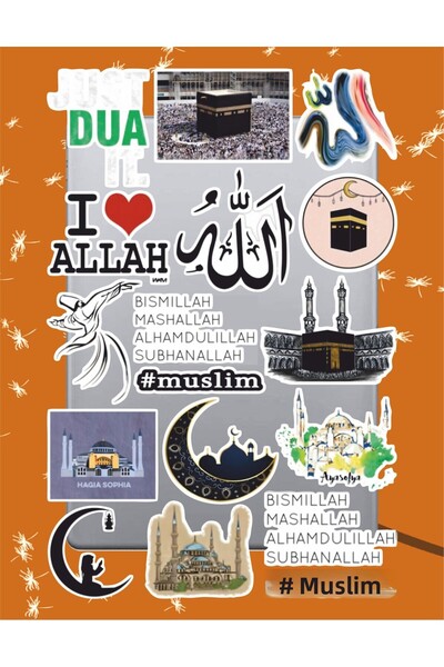 Hediyeni Al Islam Sticker Set |   Laptop Agenda Notebook Tablet Phone Notebook Sticker Bullet Journal