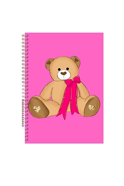 Panda A5 Spiral School Notebook 80 Sheets - Lined