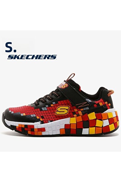 SKECHERS Megacraft 3.0 402182L Orthopedic Children's Sports Shoes Red