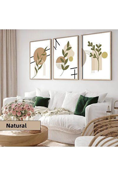 Harikabirev Camera copiilor Living Room-Minimalist Modern Boem Verde Plante 0...