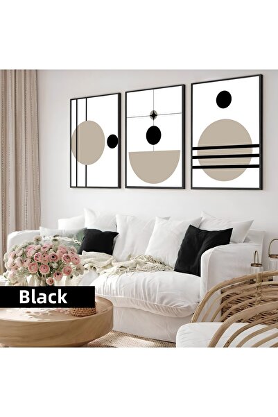 Harikabirev Camera copiilor Living Room-Minimalist Modern Boem Abstract Negru...